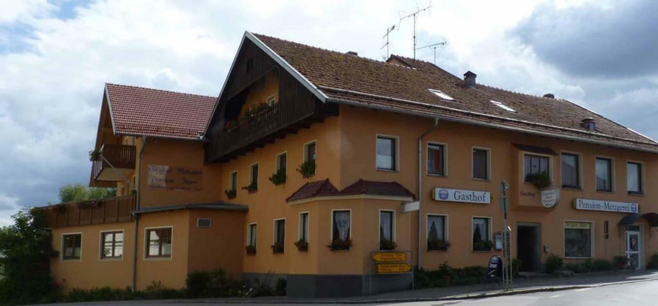 Gasthof-Pension-Metzgerei Jäger Michelsneukirchen Exterior foto